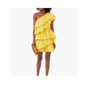 Tuckernuck Hyacinth House Yellow Party Dress XS NWT